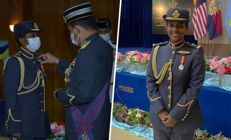 Amat Berinspirasi! Lt Lohappriya Wanita India Malaysia Pertama Bergelar Juruterbang TUDM
