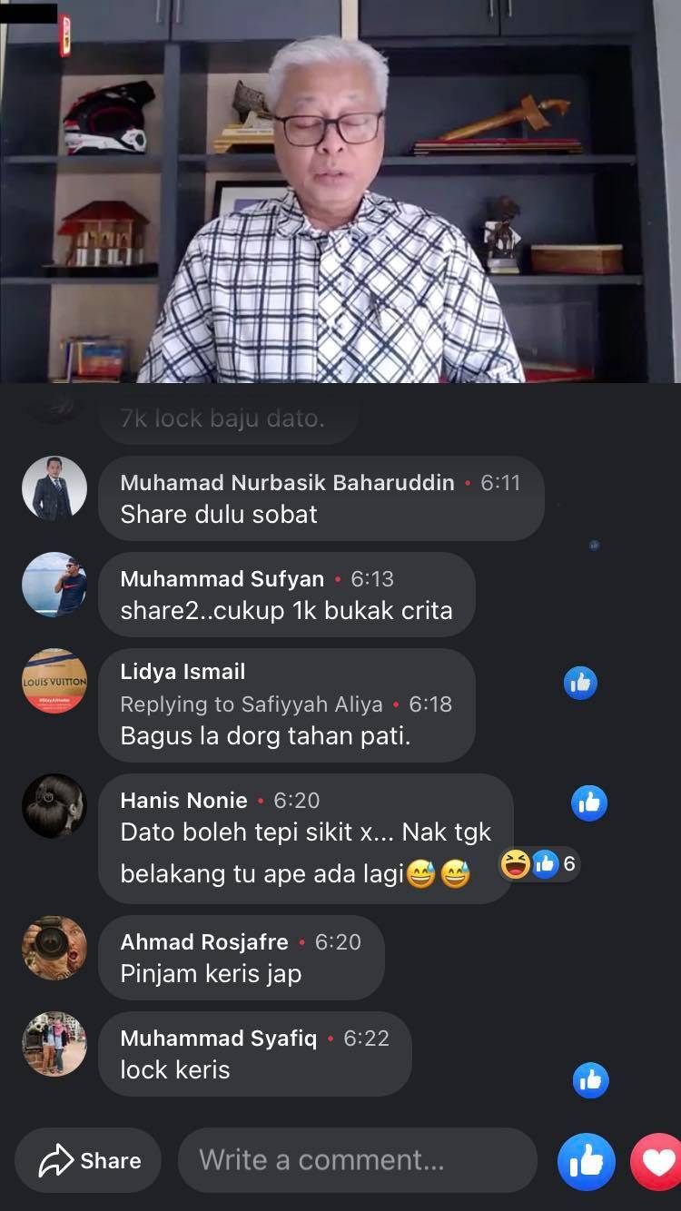 Netizen Komen Seloroh Macam Dalam ‘Live’ Bundle Di Sidang Media Dato’ Sri Ismail Sabri