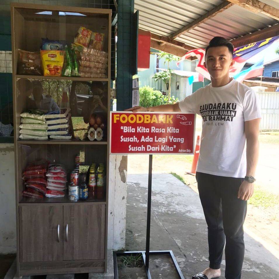 Tidak Dapat Edar Rumah Ke Rumah Akibat PKPB Di Sabah, Pemuda Sedia ‘Food Bank’ Bantu Golongan Susah