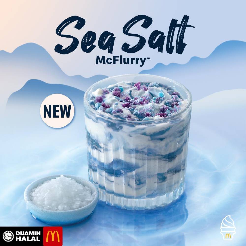 “Dulu Tak Sempat Cuba, Nasib Ada Balik” Giliran McDonald’s Perkenalkan Perisa ‘Sea Salt’