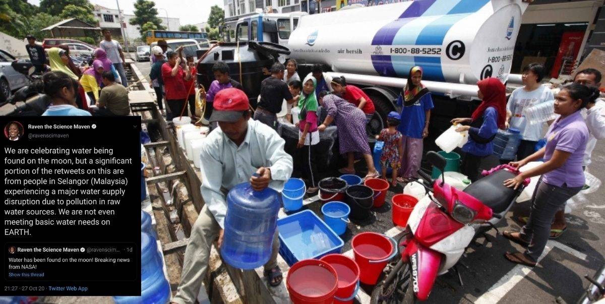 Hebat “Membawang” Orang Malaysia Nie! Masalah Air Di Negeri Selangor Dah Sampai Ke Pengetahuan Saintis AS