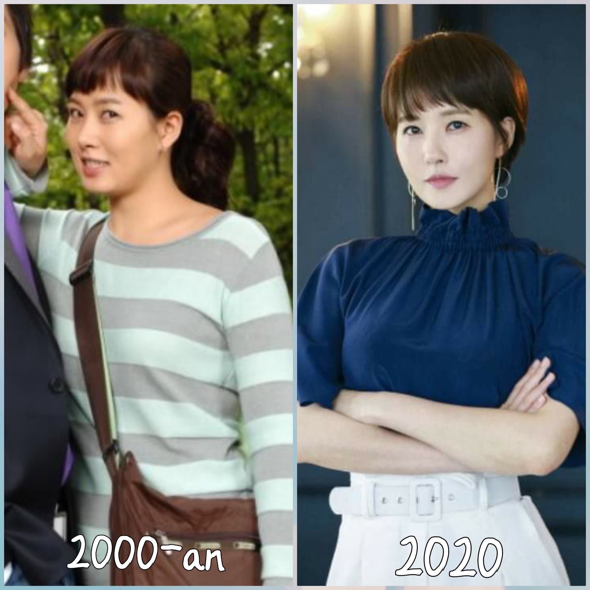 Gambar Selebriti Wanita Korea Terkenal Era 2000-an Dulu Vs Sekarang