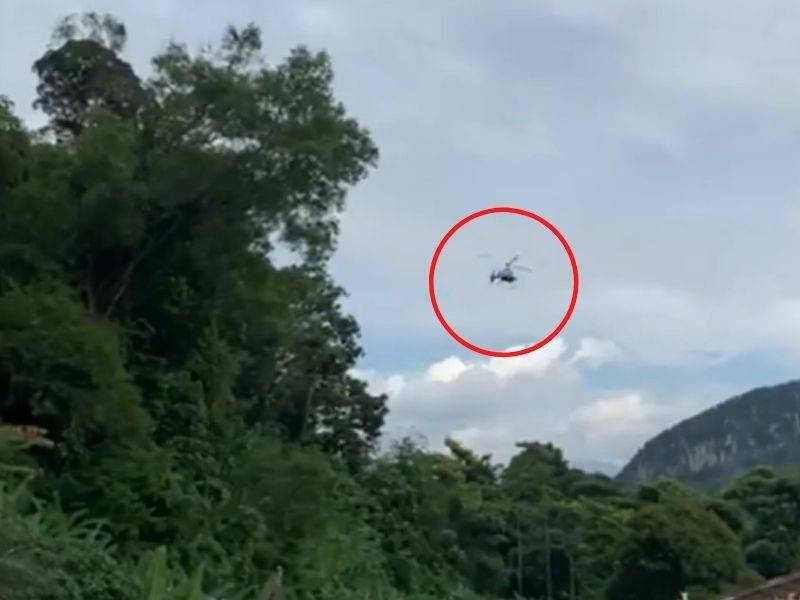 “Ya Allah..” Saksi Kejadian Dari Balkoni Rumah, 2 Helikopter Di Ampang Terhempas