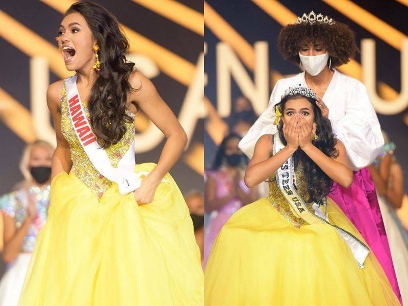 Reaksi ‘Excited’ Menang Hingga Meloncat Miss Teen USA Tarik Perhatian
