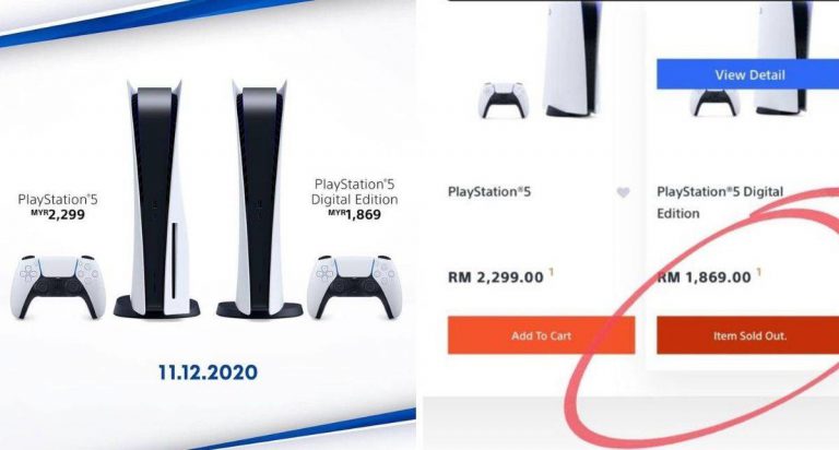 “Less Than 1 Minutes Item Sold Out” – PlayStation 5 ‘Licin’ Di Laman Sony Malaysia