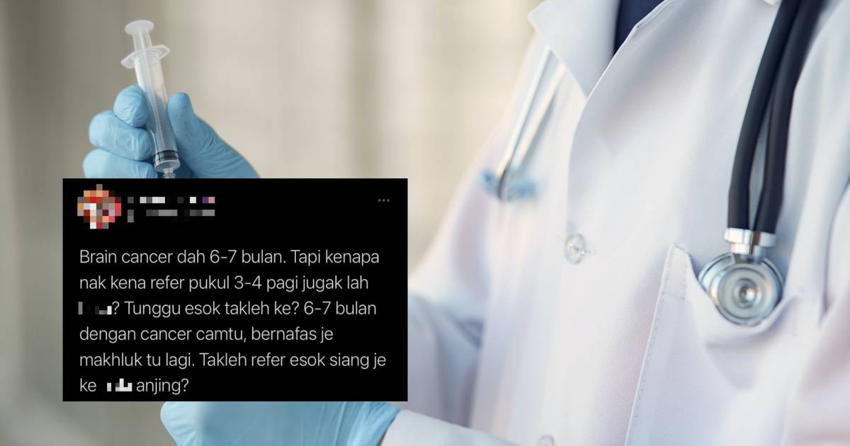 Doktor Muda Di Johor Bahru Disiasat Gara-Gara Ciapan Menghina Pesakit Kanser