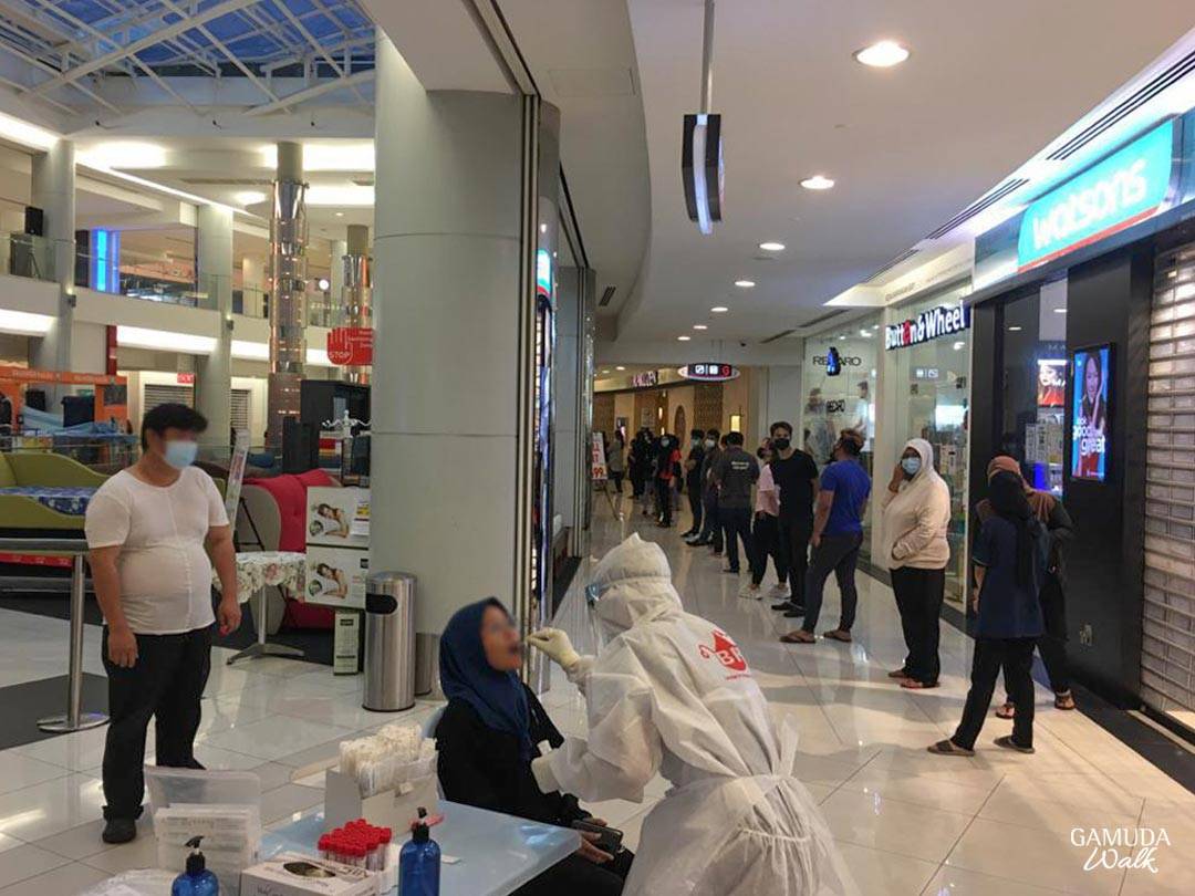 Lagi Pusat Beli Belah Ditutup! Staff  Gamuda Walk Shopping Centre Dikesan Positif  Covid-19