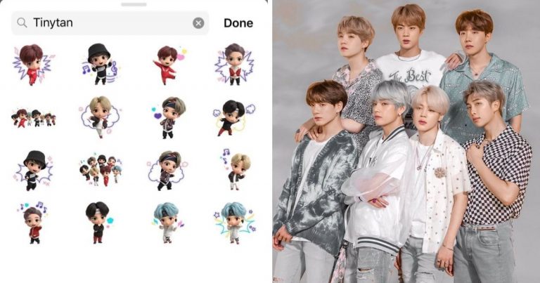 Facebook Messenger Lancar Stickers Terbaru Dengan Watak Animasi BTS