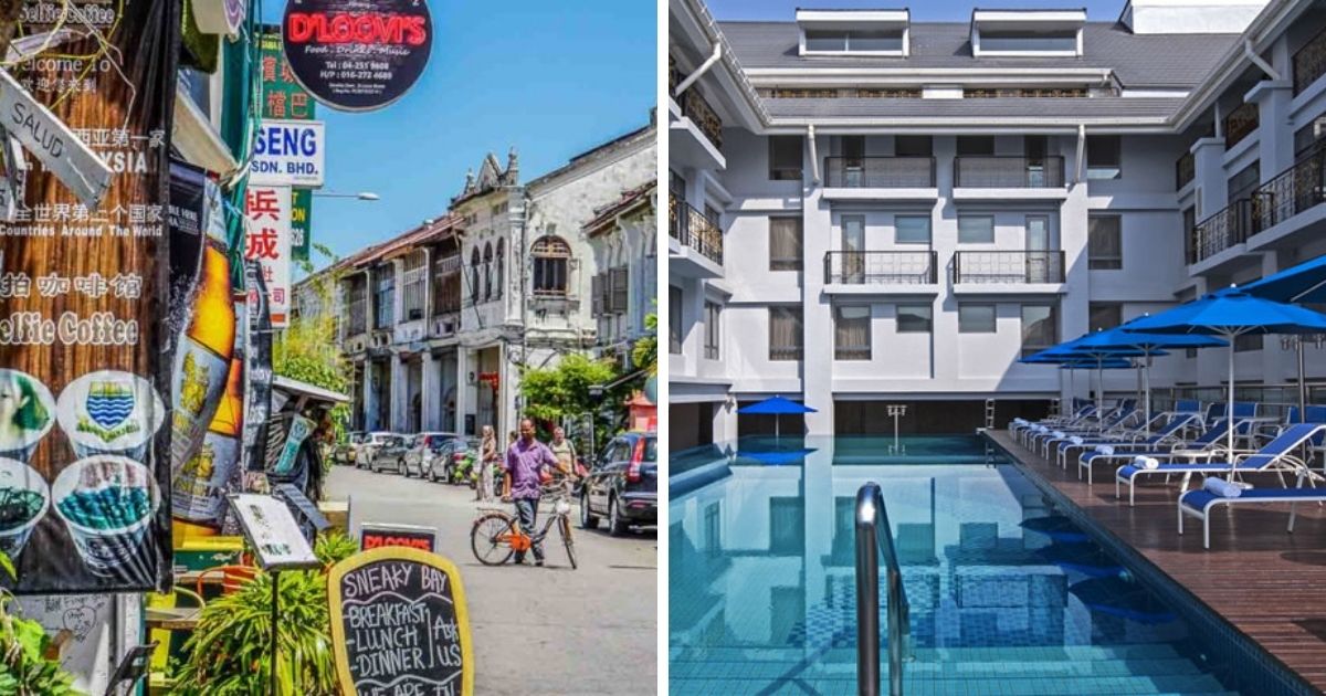 6 Hotel Di George Town, Penang Dengan Bajet Bawah RM150, Rugi Kalau Tak Grab