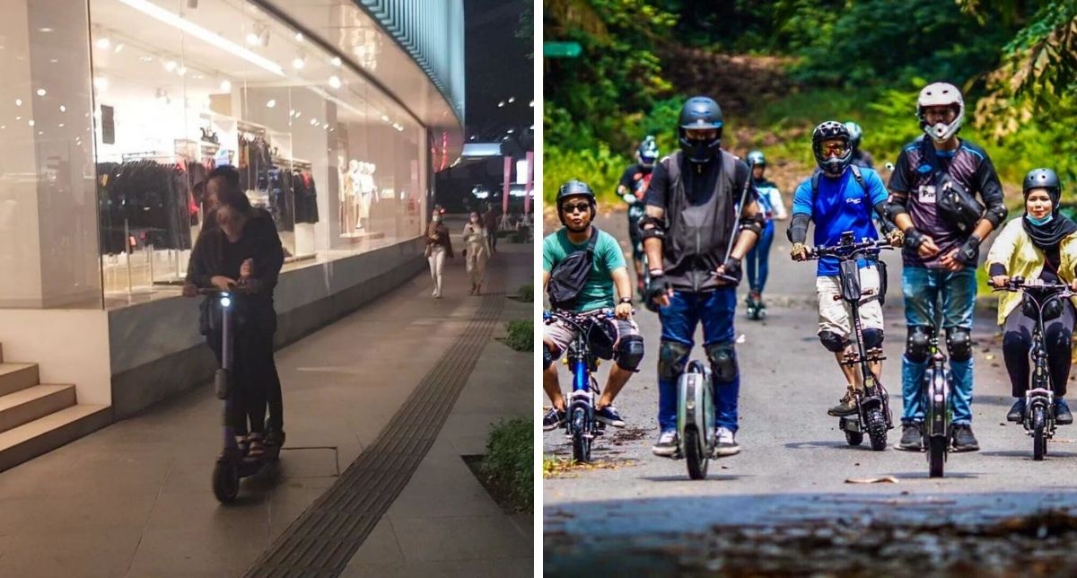Denda Maksimum RM1000 Atau Penjara Tiga Bulan, Bawa E-skuter Di Jalan Raya