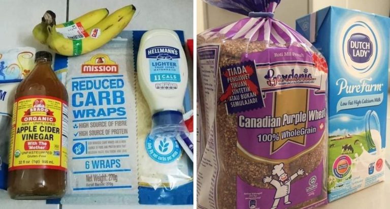 Check Label Sebelum Beli , Gadis Ini Kongsi Senarai Makanan Rendah Kalori Yang Korang Boleh Cari