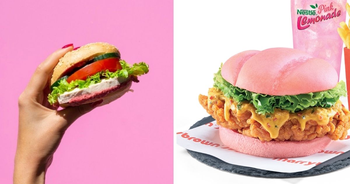 Sos Telur Masin Nampak Menyelerakan, Korang Kena Try ‘Burger Pink’ Ni