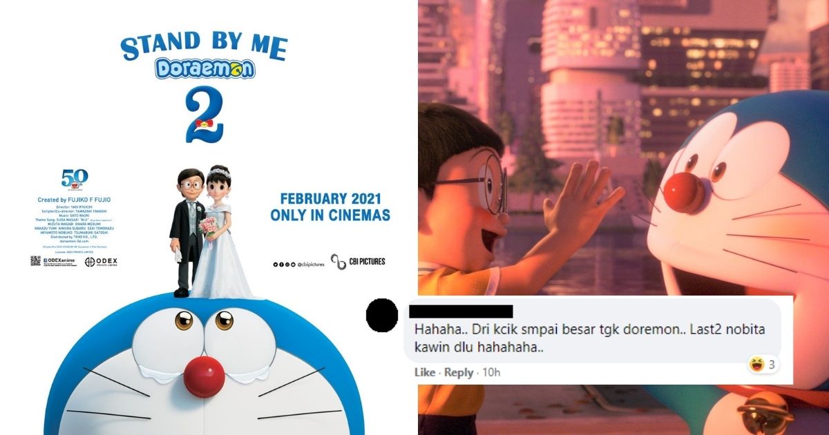 Nobita Dah Nak Kahwin, Peminat Terharu Lihat Poster Filem Terbaru Doraemon
