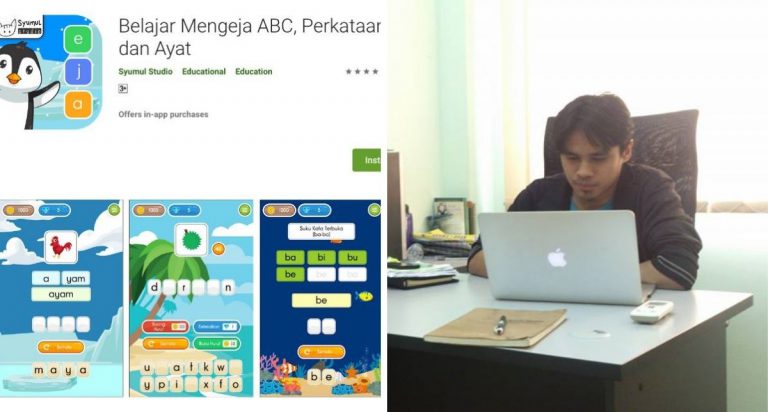 Berhibur Sambil Belajar, Lelaki Ini Hasilkan 14 Aplikasi ‘Game Education’ Secara Percuma