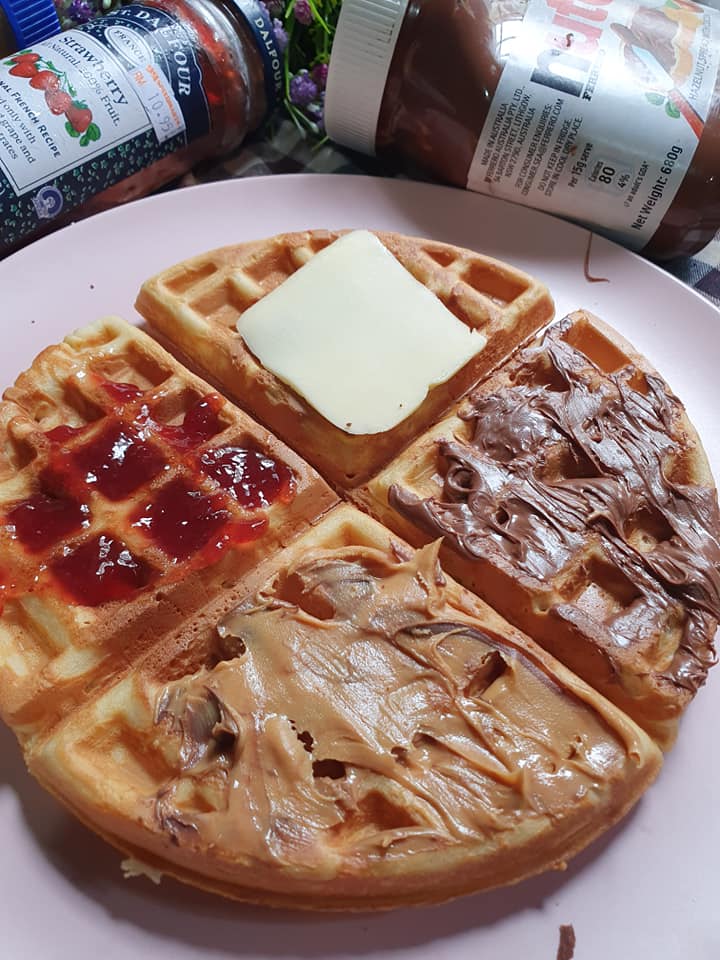 Resipi Mudah Waffle Rangup, Sedap &#038; Puas Hati