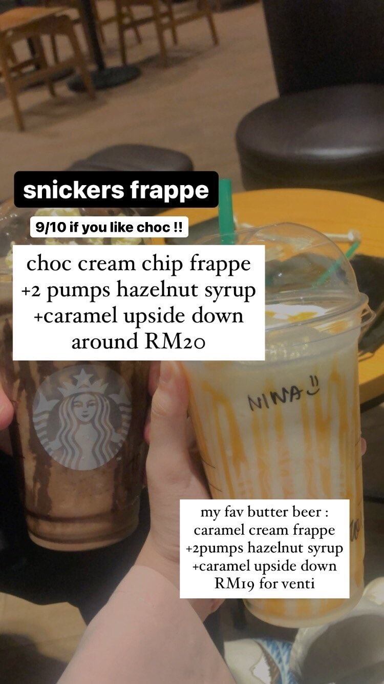 8 ‘Custom Recipe’ Minuman Yang Sedap Untuk Korang Order Di Starbucks