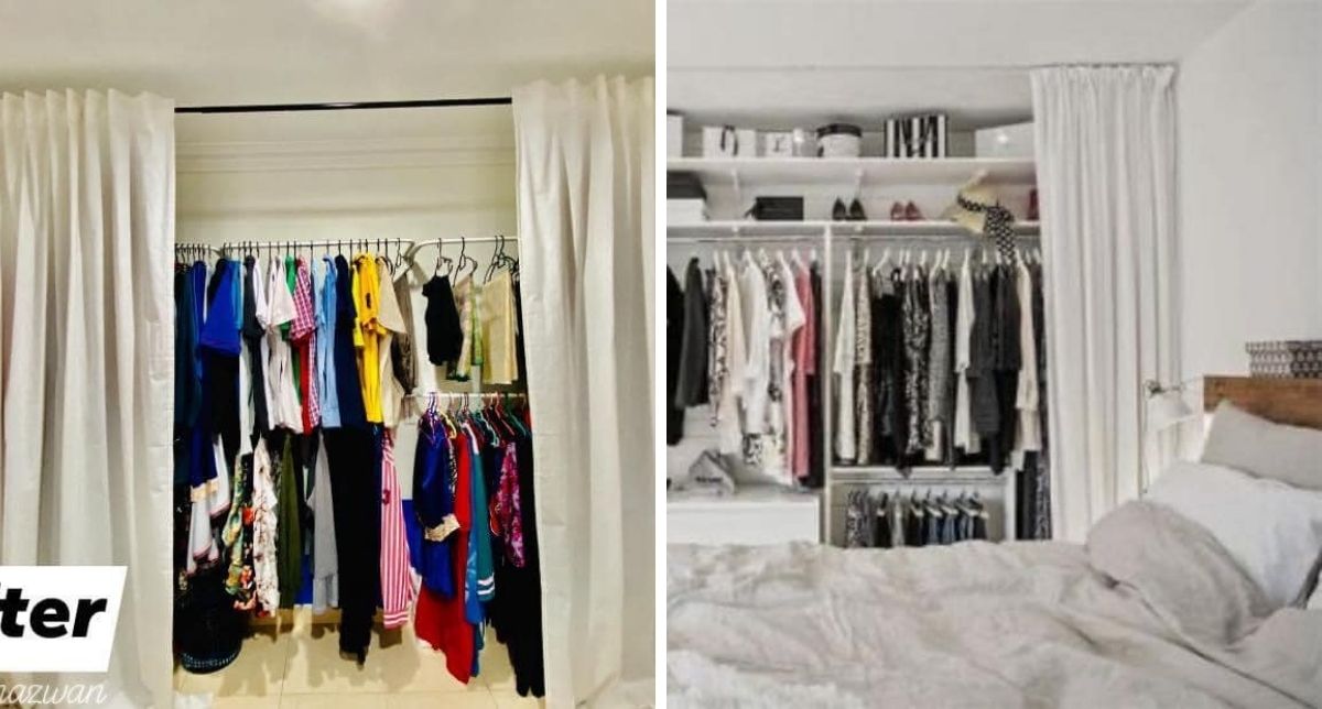 Modal Hanya RM250 Mampu Realisasikan ‘Open Wardrobe’ Ala Pinterest
