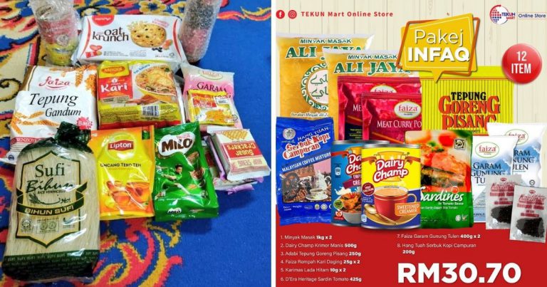 Cara Paling Mudah Untuk Korang Beri Infaq Barangan Dapur Tanpa Perlu Keluar Rumah