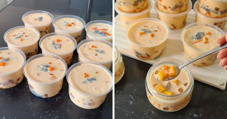 Resipi Mango Milk Cheese Menyegarkan, Sesuai Dinikmati Ketika Cuaca Panas