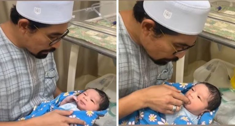 Khas Untuk Bakal Bapa, Ustaz Don Daniyal Ajar Cara Tahnik Bayi Baru Lahir