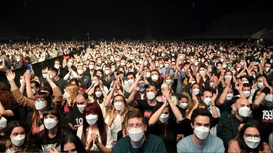 5,000 Individu Hadiri Konsert Di Barcelona Tanpa Penjarakan Sosial, Jadi Uji Kaji Kes COVID-19