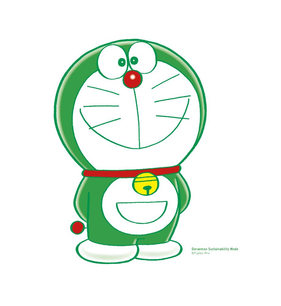 Doraemon Bertukar Warna Hijau?! Ya, Tapi Untuk Satu Sebab Saja
