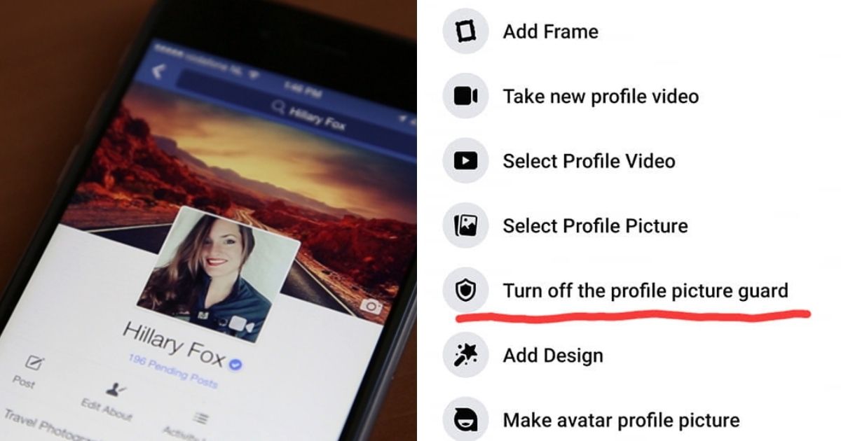 Cara Yang Korang Boleh Buat Untuk Elak Profile Picture FB Dicuri Oleh Scammer