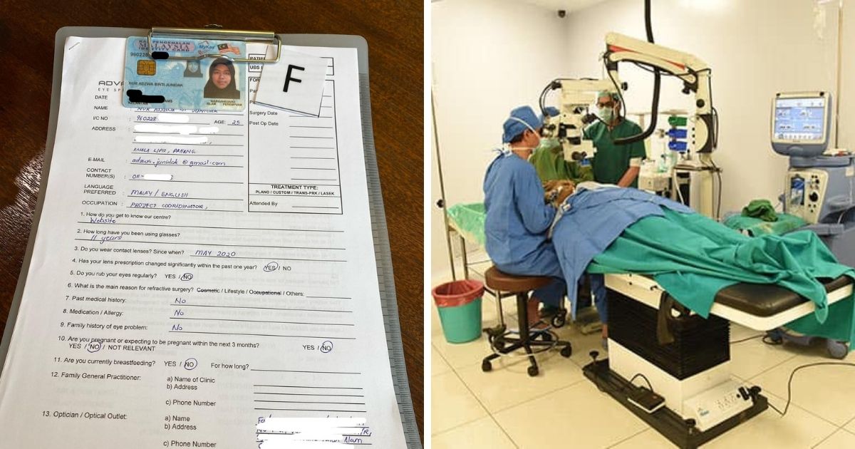 Individu Ini Kongsi Harga &#038; Prosedur Sebelum Lakukan Rawatan Lasik Ketika Musim Pandemik