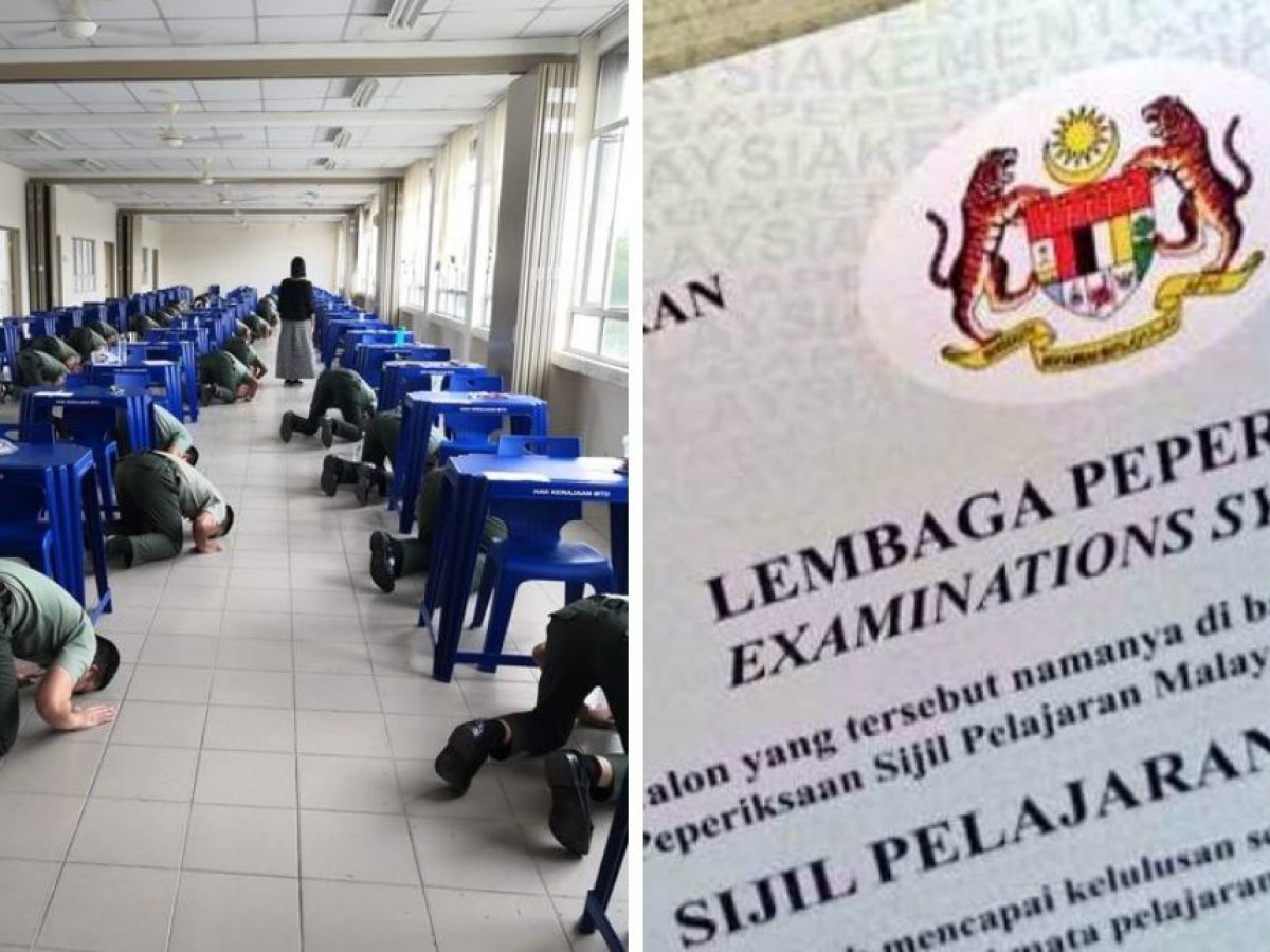 Beza Orang Hormat Pada Ilmu Dan Tidak Pelajar Mtd Sujud Syukur Lepas Jawab Kertas Akhir Spm Remaja
