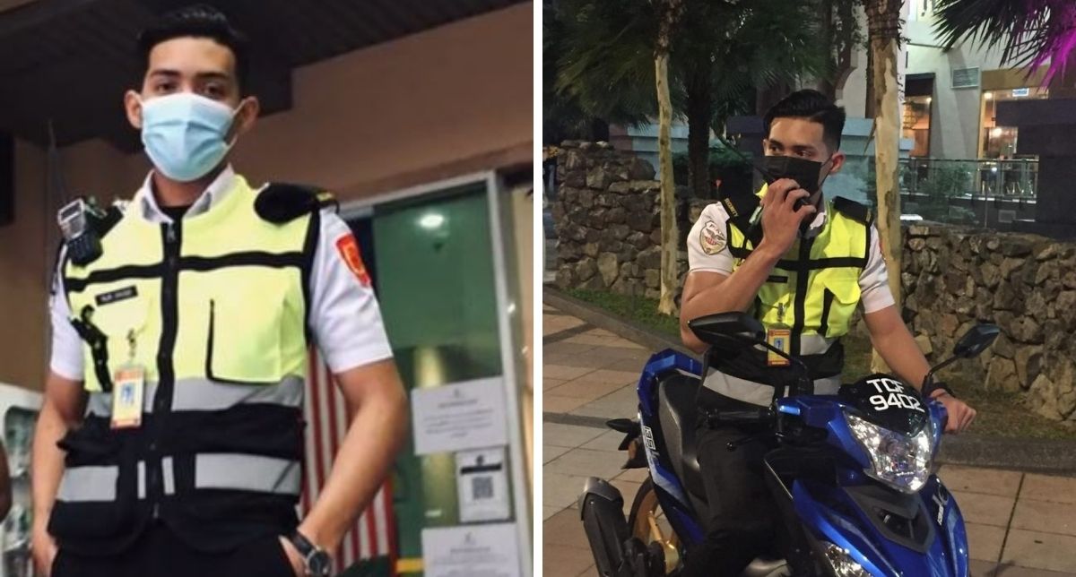 Pak Guard Kacak Jadi Perhatian Netizen, Remaja Ini Tak Malu Kongsi Tentang Kerja