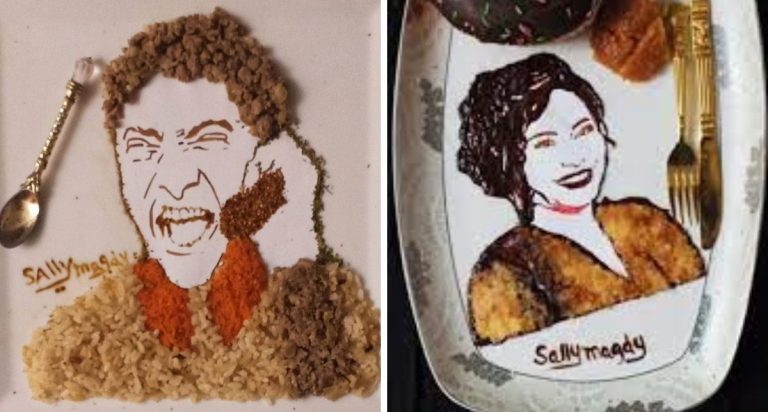Pelukis Muda Guna Bahan Makan Hasilkan Lukisan Tangan Kreatif, Hasilnya Sangat WOW
