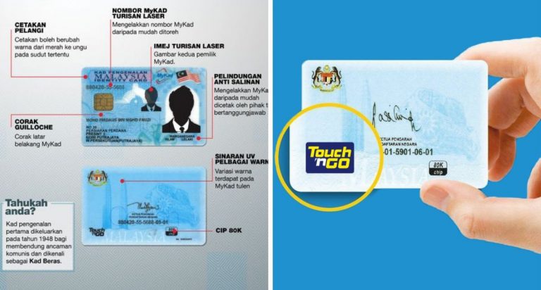 7 Ciri Keselamatan Mykad Dan Fungsi Lain Selain Touch n Go
