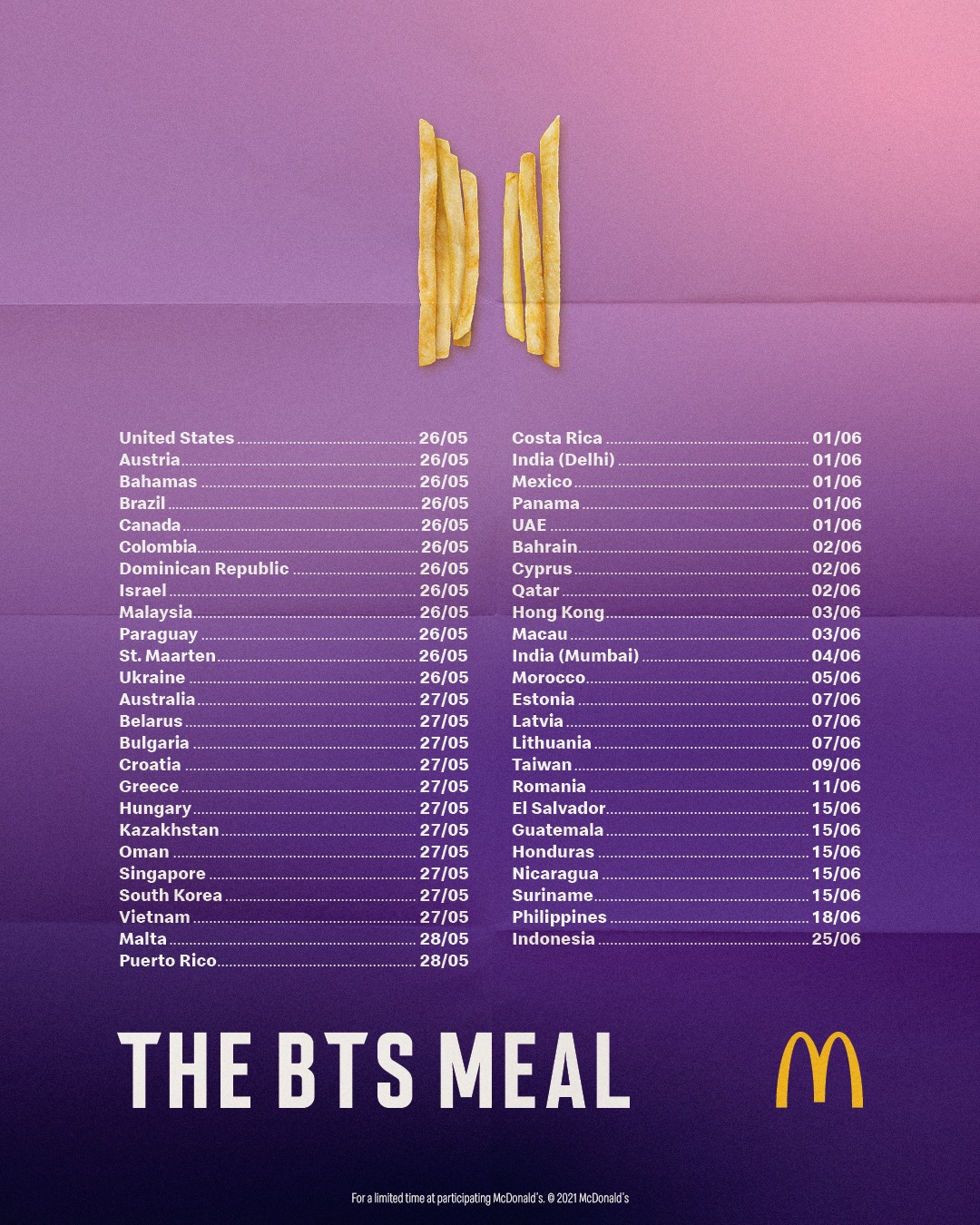 Kolaborasi BTS &#038; McDonald’s Lancar ‘BTS Meal’ Di 50 Negara Seluruh Dunia