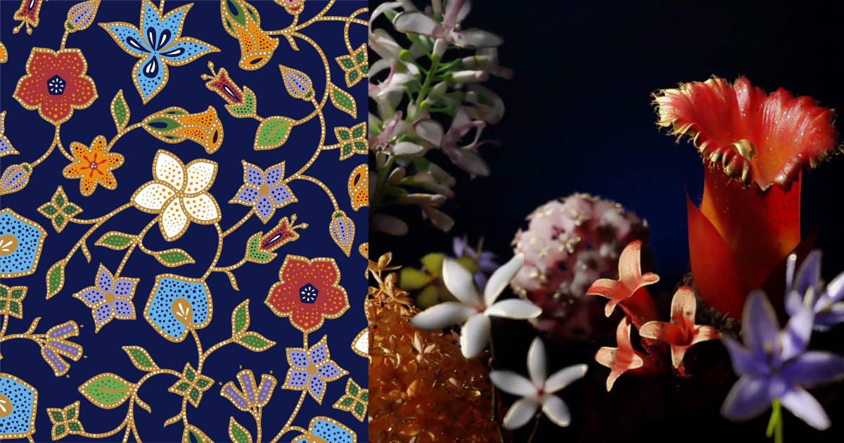 Cantiknya Motif Baharu Batik Singapore Airlines. Inspirasi Dari 10 Bunga Asli Singapura