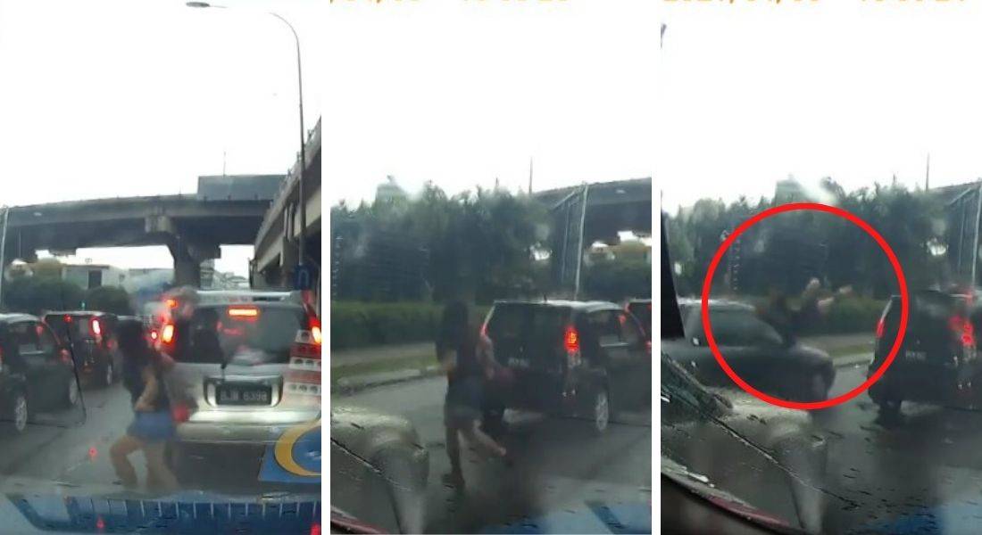 Allahu! Padah Tidak Toleh Sebelum Lintas Jalan, Wanita Dilanggar Kenderaan