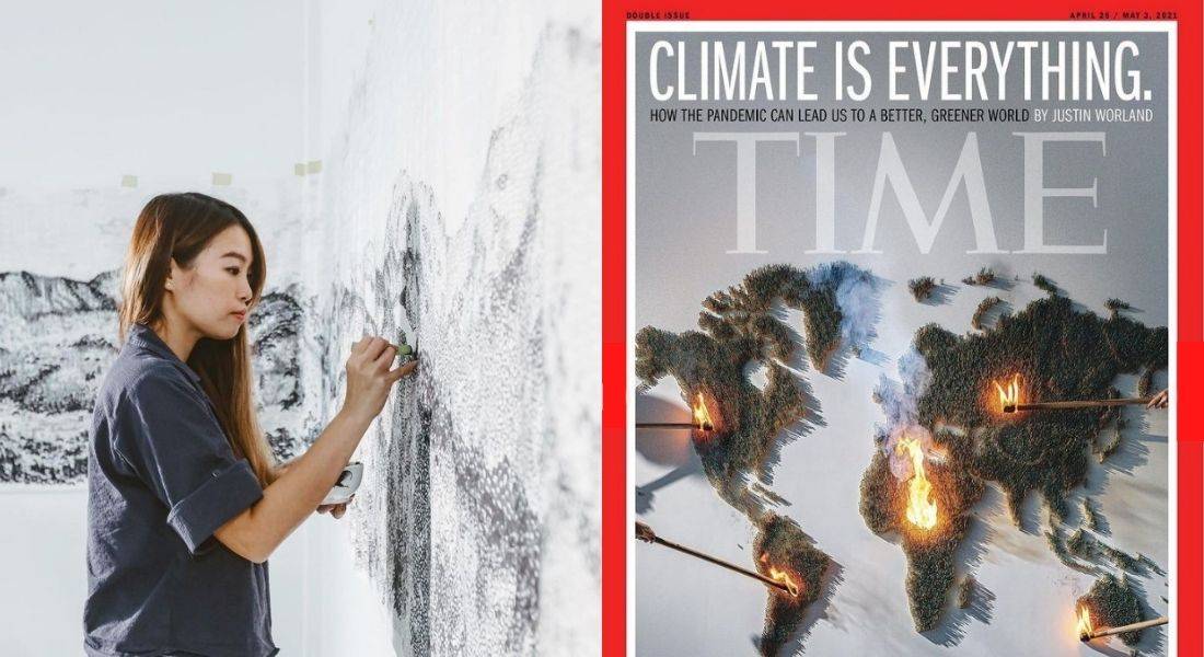 Isu Perubahan Iklim Diangkat Artis Kontemporari Malaysia Untuk ‘Cover’ Majalah TIME