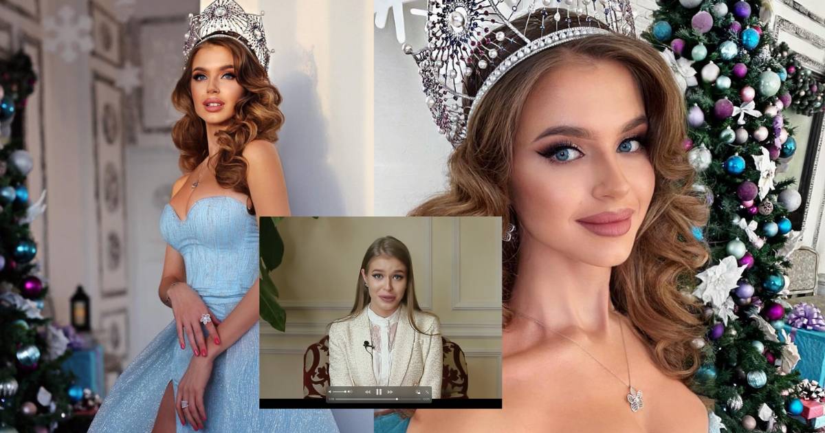 Gara-Gara Mengata Finalis Lain, Ratu Cantik Rusia Ini Dikecam Teruk. Buat Permohonan Maaf Sambil Menangis