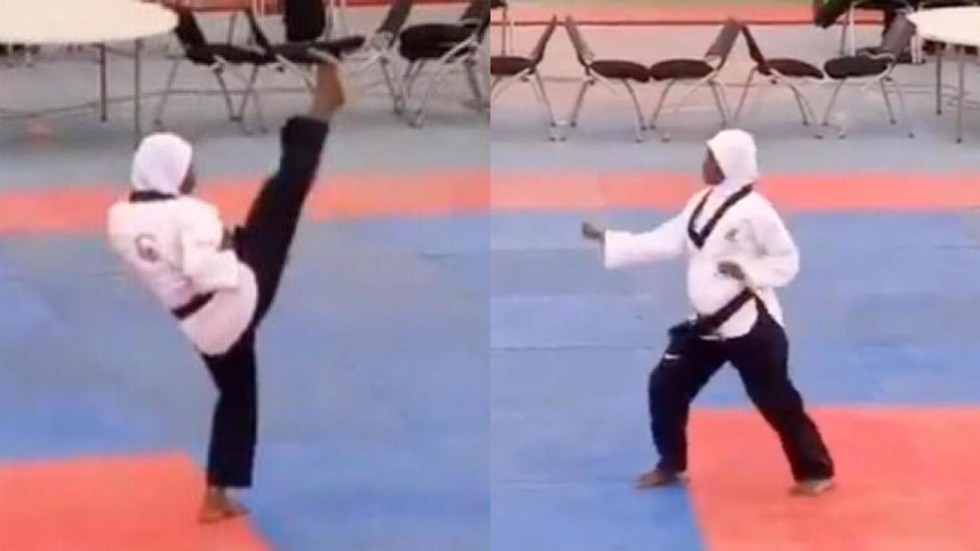 Atlet Taekwondo Menang Ketika Hamil Lapan Bulan, Video Aksinya Buat Netizen Tergamam!