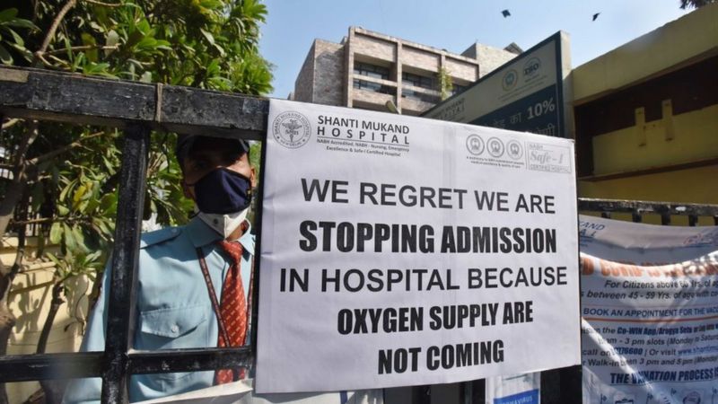 COVID-19 Menganas Di India. Bekalan Oksigen Kritikal, Bakal Catat Kes Harian Setengah Juta