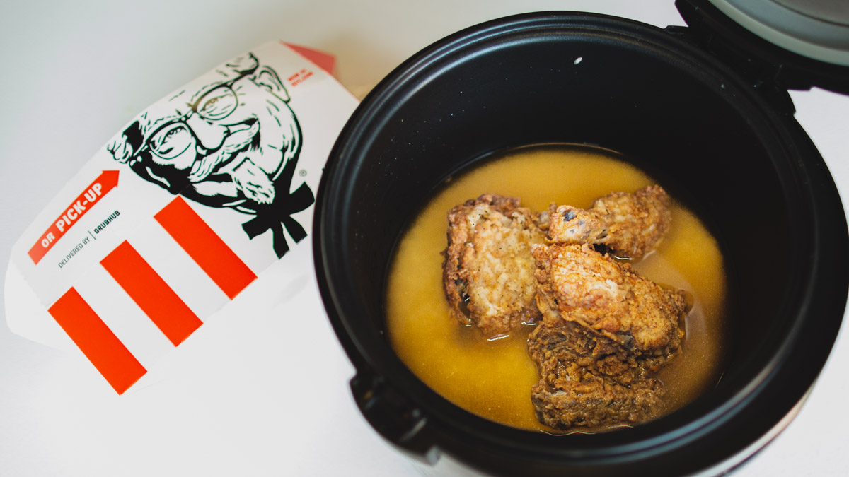 Viral Nasi Ayam KFC Cara Jepun, Simple Betul Nak Buat Tapi Sedap!