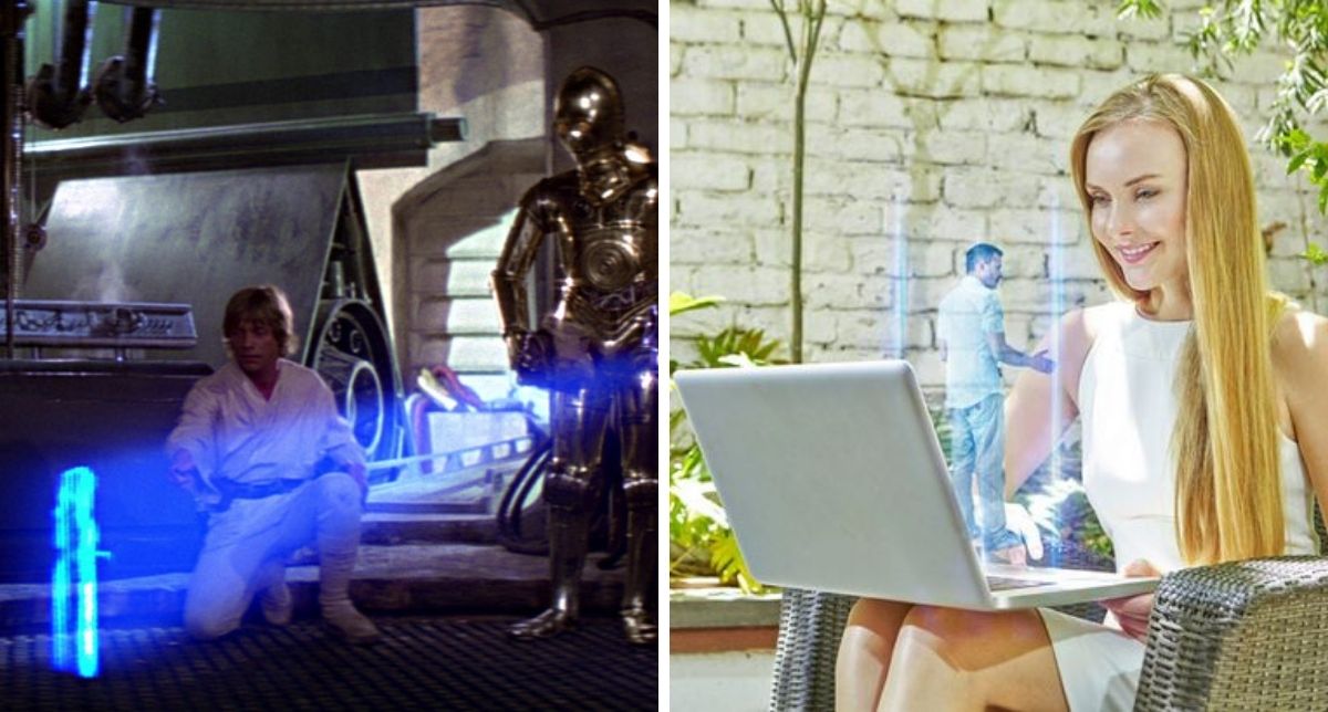 Teknologi Dalam &#8216;Star Wars&#8217; Jadi Kenyataan, Video Hologram Bakal Digunakan Menjelang 2030